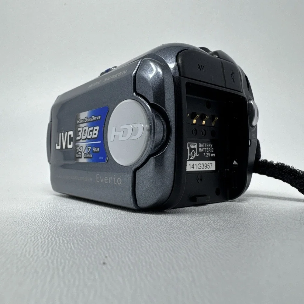 JVC Everio GZ-MG37U 30GB HDD Digital Camcorder - UNTESTED, No Battery No Charger